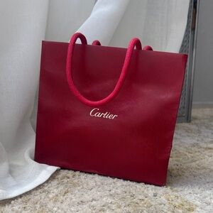 Cartier shopping bag